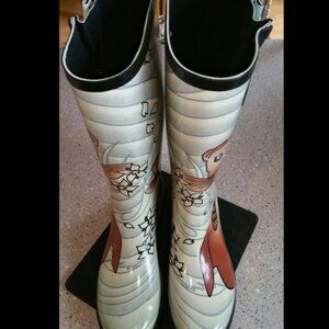 Chooka Koi Tattoo Rain Boots